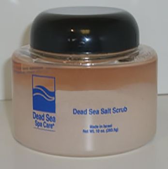 Salt Scrub - Nutrient-Rich Skin Detox - Dead Sea Spa - 10 oz.