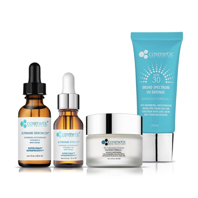 Skincare - Hydrate & Brighten - Cosmetic Skin Solutions - 4-Piece