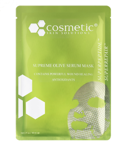Face Mask - Olive Serum - Cosmetic Skin Solutions - 5 pack