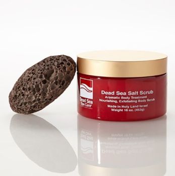 Body Scrub - Dead Sea Salt Skin Detox - Dead Sea Spa - 16 oz.
