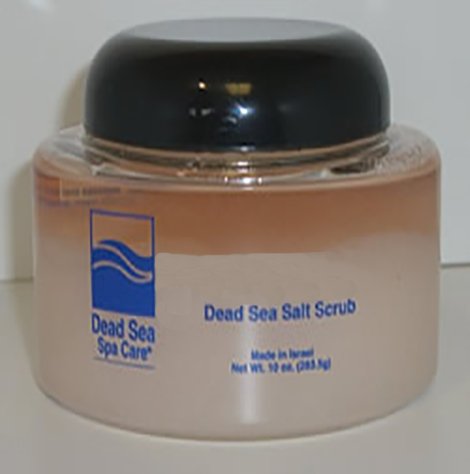 Body Scrub - Dead Sea Salt Skin Detox - Dead Sea Spa - 10 oz.