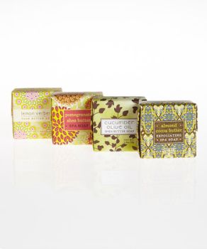 Soap Gift Set - Shea & Cocoa Butter - Dead Sea Spa - 4-Pack
