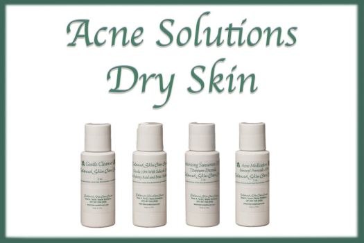 Acne Treatment - Dry Skin - Balanced Skincare- 4-Pc