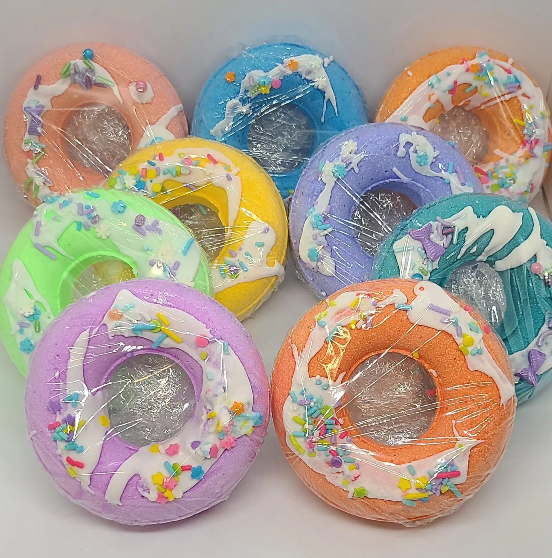 Bath Bombs - Donut Cakes - Sassy Bubbles - 1-Unit