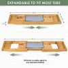 Bath Tray - Premium Quality Bamboo - Lovery Skincare - 15-pc