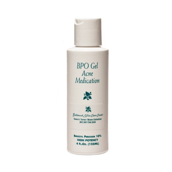 Acne Treatment - BPO 10% Gel - Balanced Skincare - 4.0 oz.