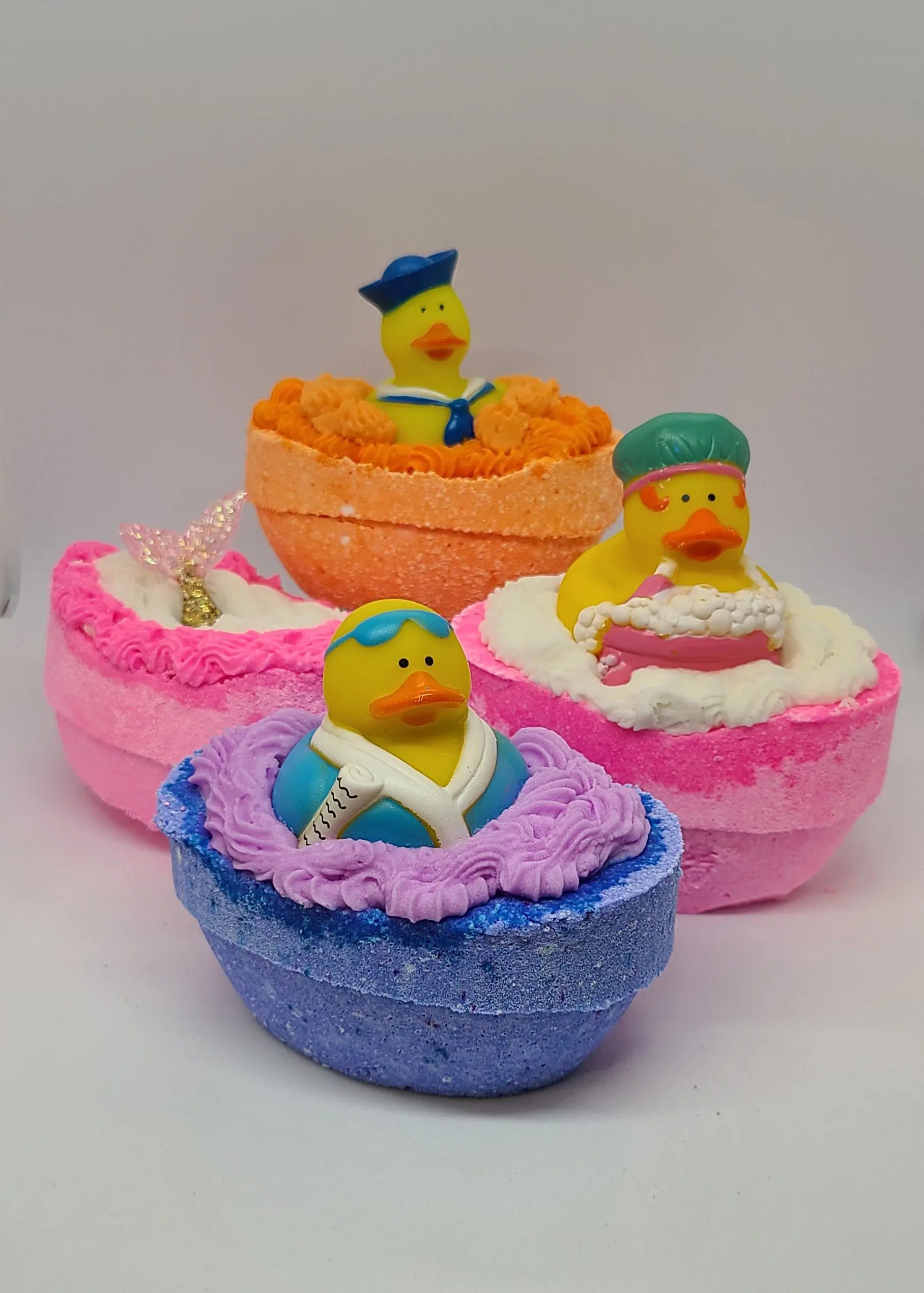 Bath Bombs - Rubber Duckie Sailors - Sassy Bubbles - 1-Unit