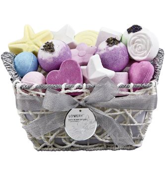 Bath Bombs - Spa Body Care - Lovery Skincare - 18-Piece