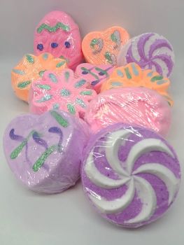 Bath Bombs - Aromatherapy Bubblers - Sassy Bubbles - 3-Pack