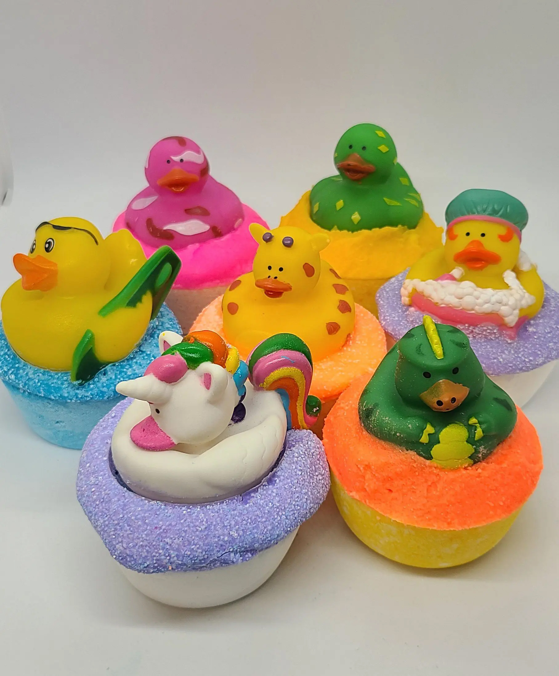 Bath Bombs - Rub-A-Dub Duckies - Sassy Bubbles - 1-Unit