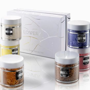 Salt Scrubs - Skin & Body Wellness - Lovery Skincare - 6-Piece
