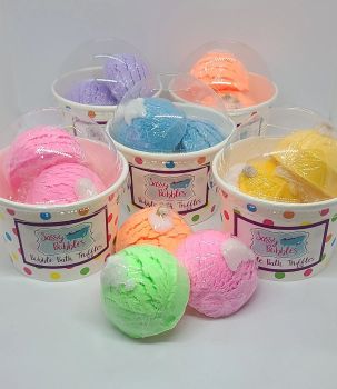Bubble Bath - Ice Cream Scoop Truffles - Sassy Bubbles - 3-Pack