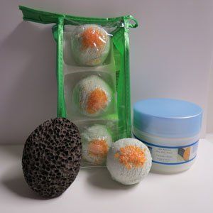 Gift Set - Bath Bombs + Shea Butter - Dead Sea Spa - 5-Piece