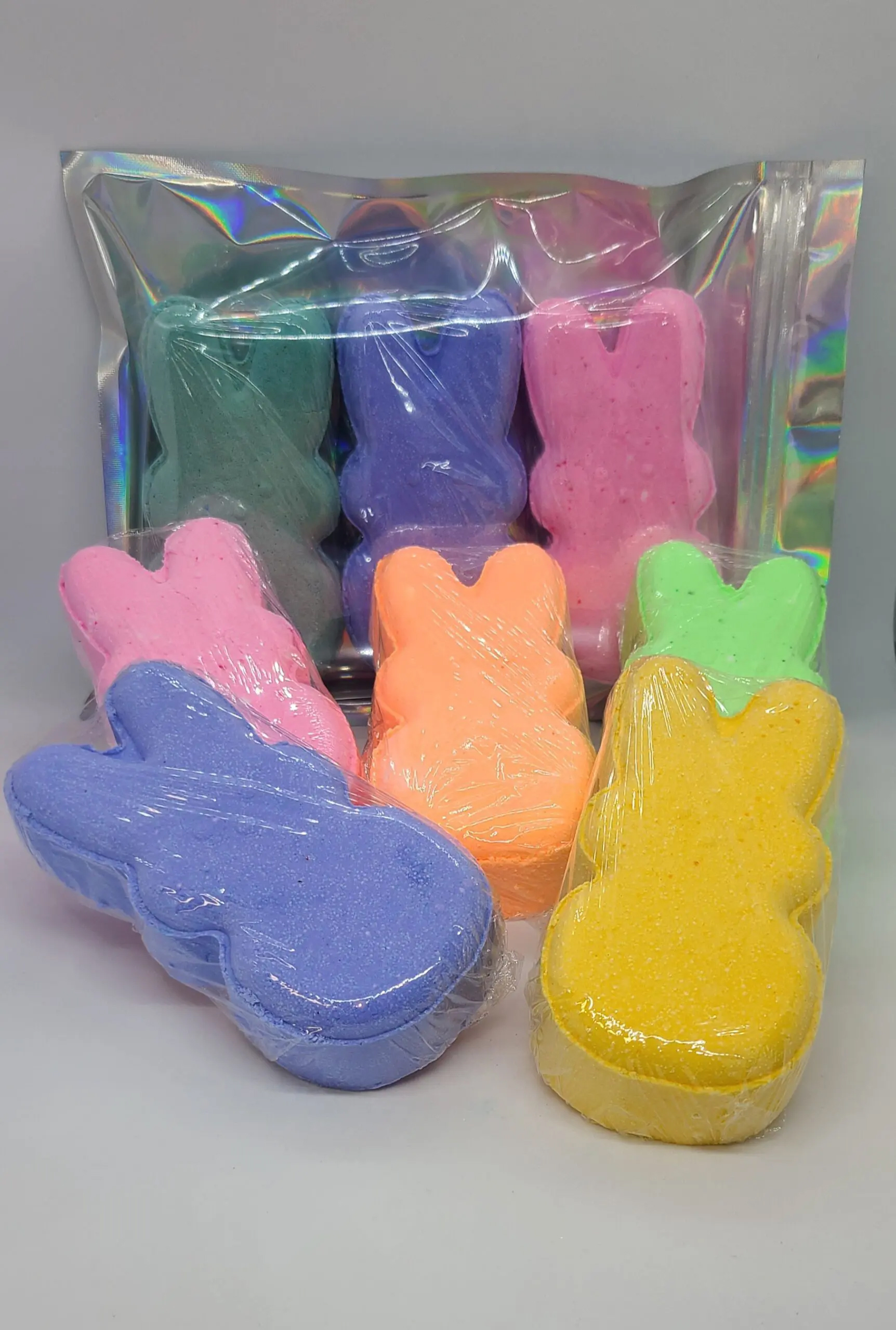 Bath Bombs - Easter Bunny Fizzies - Sassy Bubbles - 2 or 3 Pack