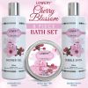 Spa Gift Set - Cherry Blossom - Lovery Skincare - 8-Piece