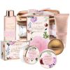 Spa Gift Set - Cherry Blossom - Lovery Skincare - 9-Piece