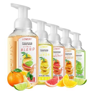 Hand Soaps - Fresh Citrus - Lovery Skincare -  Two 5-Packs