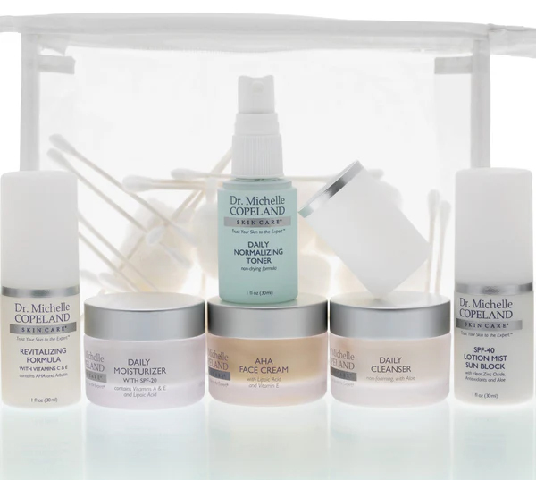 Skincare Set - Essentials Travel Kit - Dr. Copeland - 7-Piece
