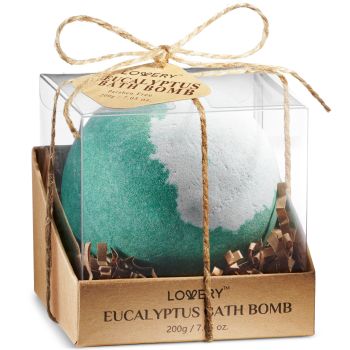 Bath Bomb - Soothing Eucalyptus - Lovery Skincare - 7.05 oz.
