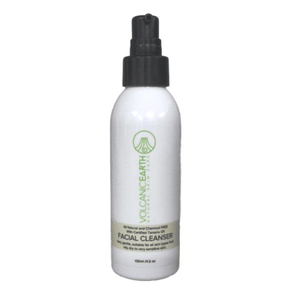 Face Cleanser - Organic Tamanu Oil - Volcanic Earth - 4.56 oz.