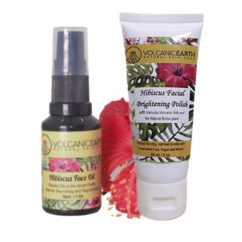 Face Pack - Hibiscus Beauty Glow - Volcanic Earth - 3.2 oz.