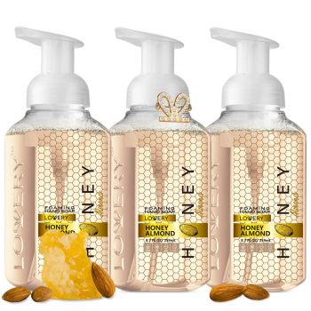 Hand Soaps - Honey-Almond - Lovery Skincare - Two 3-Packs