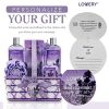 Spa Gift Set - Honey-Lavender - Lovery Skincare - 14-Piece