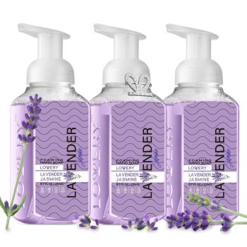 Hand Soaps - Lavender-Jasmine - Lovery Skincare - Two 3-packs