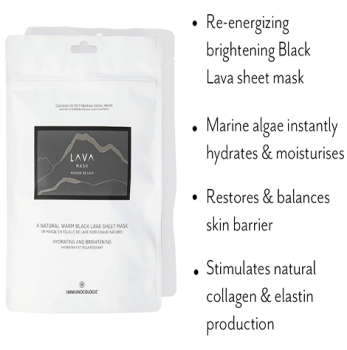 Lava Mask - Mineral Replenishment - Immunocologie - 4-Pack