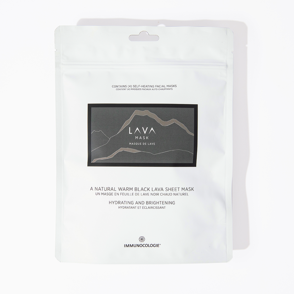 Lava Mask - Mineral Replenishment - Immunocologie - 4-Pack