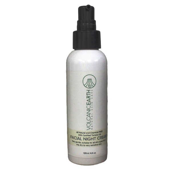Night Cream - Fresh Lavender-Rose - Volcanic Earth - 4.5 oz.