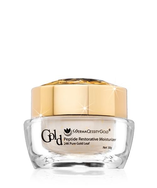 Face Cream - Peptides + Vitamin C - Dermacessity Gold - 1.0 oz.