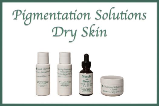 Pigmentation - Dry Skin - Balanced Skincare- 4-Piece Kit