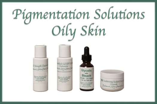 Pigmentation - Oily Skin - Balanced Skincare - 4-Piece Kit