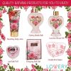 Spa Gift Set - Red Rose Aromatherapy - Lovery Skincare - 7-Pc