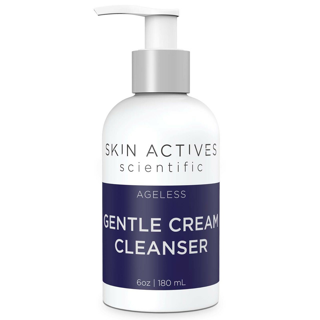 Facial Cleanser - Gentle Soothing Cream - Skin Actives - 6.0 oz.