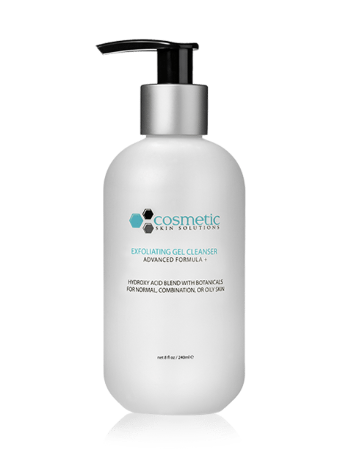 Exfoliant Cleanser w/ AHA's - Cosmetic Skin Solutions - 8.0 oz.