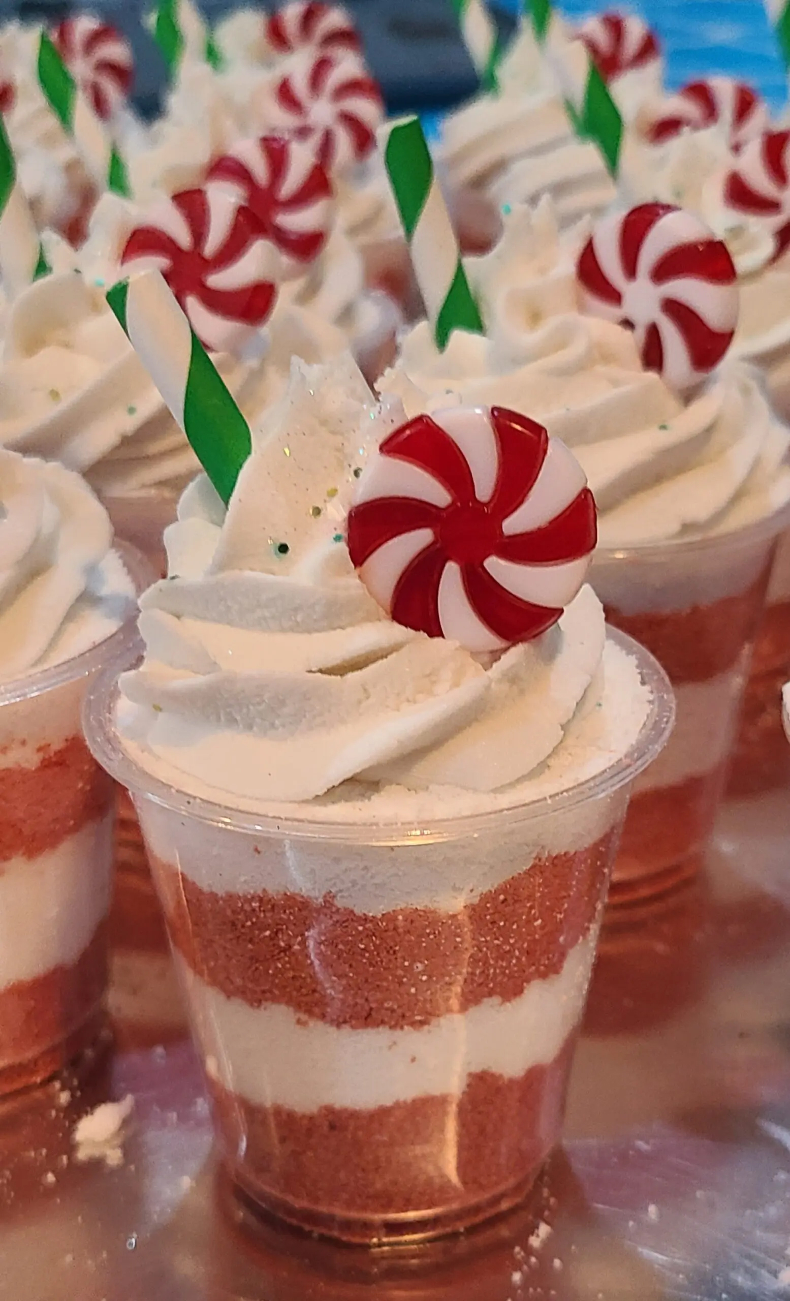 Bubble Baths - Candy Cane Smoothie - Sassy Bubbles - 1-Unit