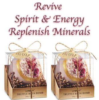 Bath Bombs - Truffle Spa Balls - Lovery Skincare - 2-Pack