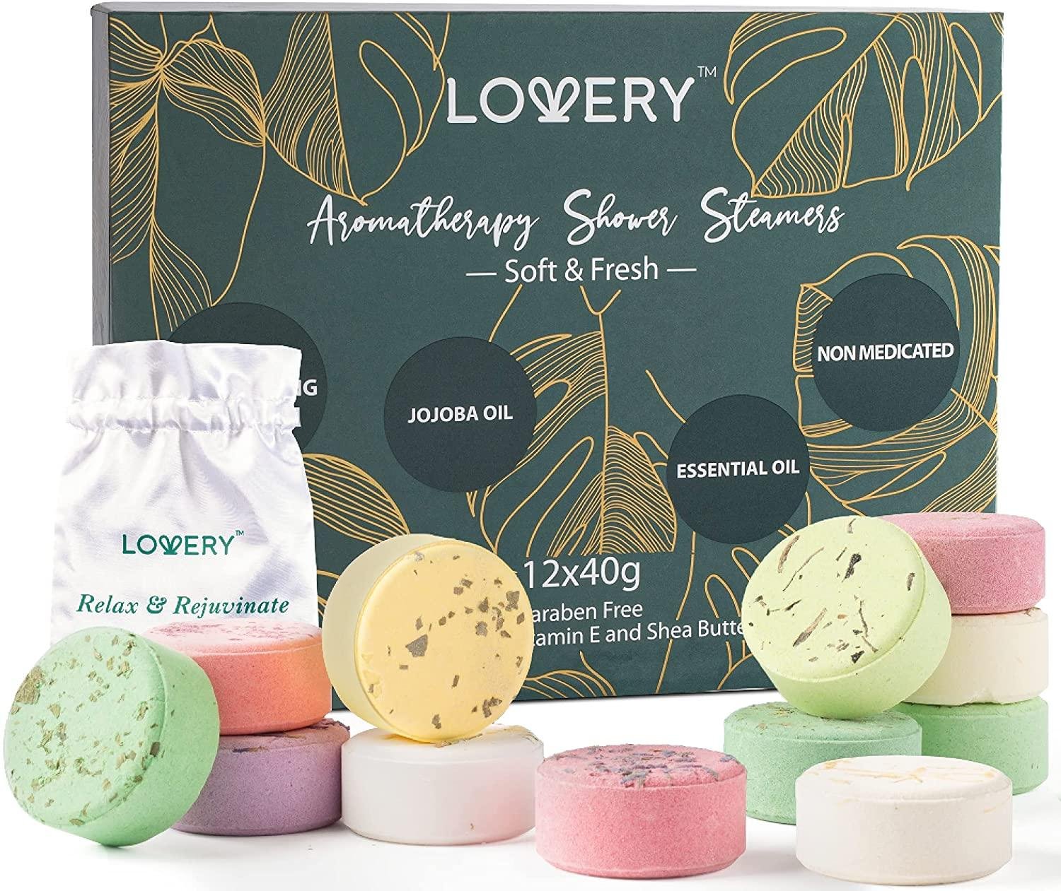 Shower Steamers - Calming & Uplifting - Lovery Skincare - 14-PC