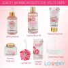 Motherâ€™s Day Gift - Wild Rose Raspberry - Lovery Skincare - 8-pc