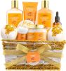 Spa Gift Set - Almond Milk & Honey - Lovery Skincare - 10-Piece