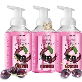 Hand Soaps - Black Cherry - Lovery Skincare - Two 3-Packs