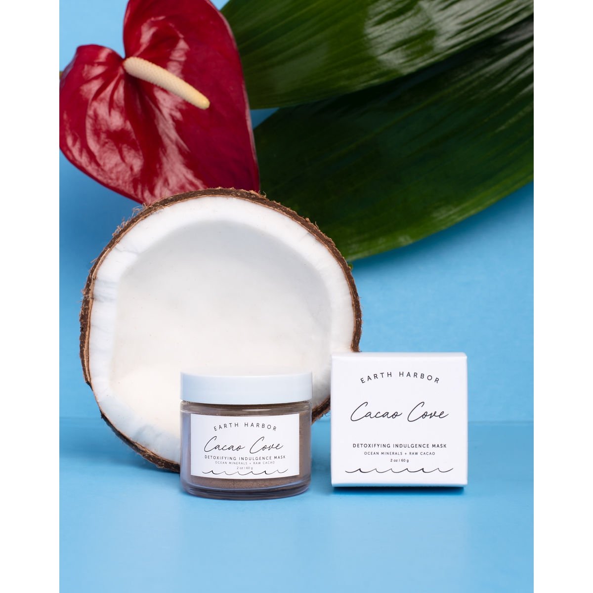 Detox Face Mask - Italian Green Clay - Earth Harbor - 2.0 oz.