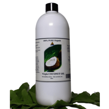Virgin Coconut Oil - Pure & Unrefined - Volcanic Earth - 1 Liter