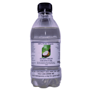 Virgin Coconut Oil - Pure & Unrefined - Volcanic Earth - 11.16 oz.