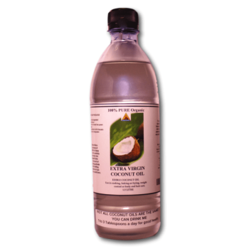 Virgin Coconut Oil - Pure & Unrefined - Volcanic Earth - 20.28 oz.