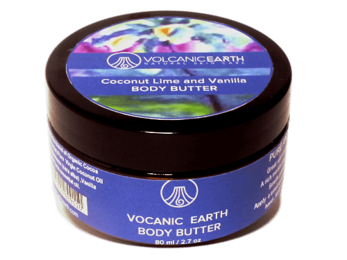 Body Butter - Coconut-Lime-Vanilla - Volcanic Earth - 2.7 oz.