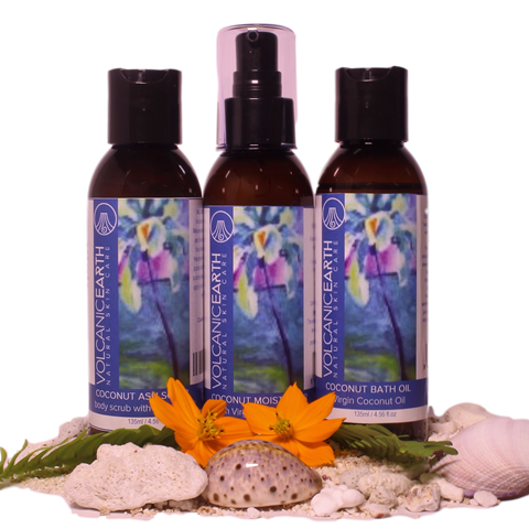 Bath Gift Set - Cleanse & Moisturize - Volcanic Earth - 3-Pack