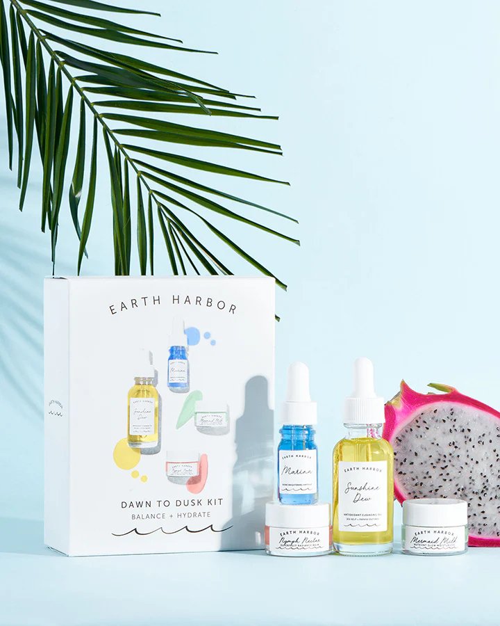 Skincare Set - Dawn to Dusk - Earth Harbor - 4-Piece
